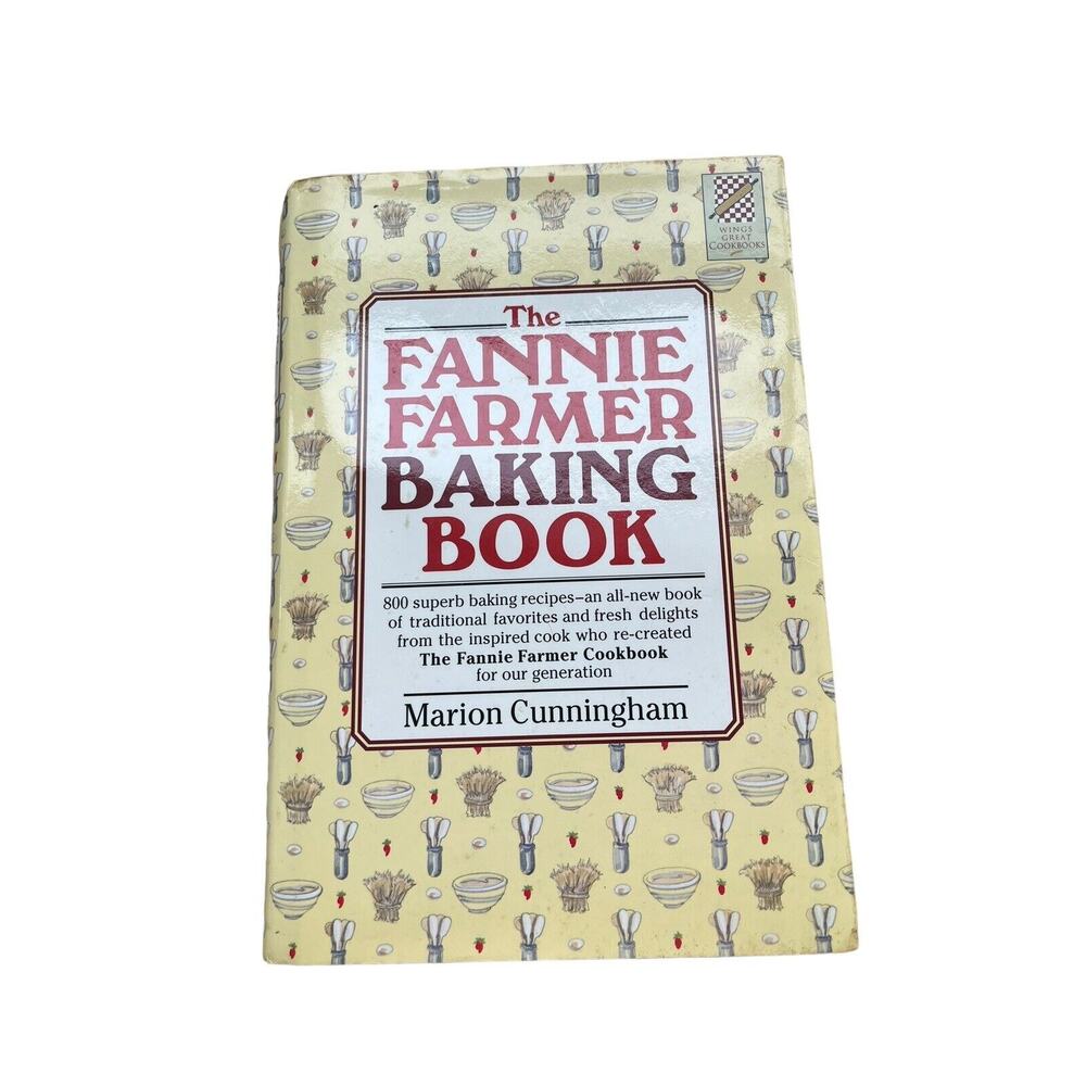 Vintage 1984 The Fannie Farmer Baking Book